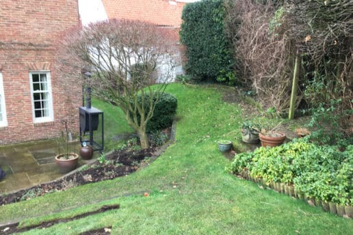 terraced garden design and build