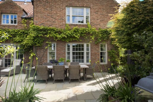 terraced garden design and build