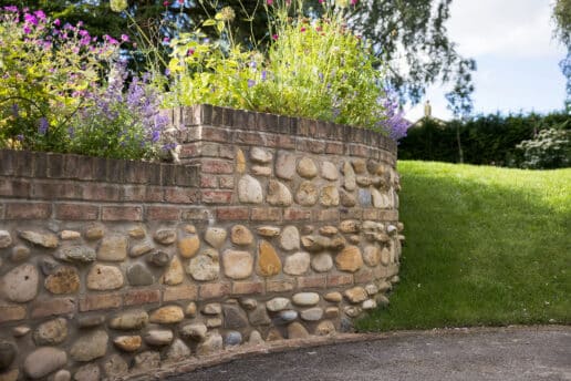 terraced garden design and build