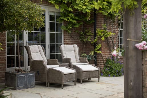 terraced garden design and build