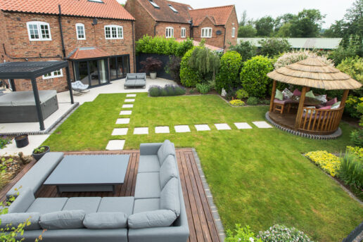 Maximizing small garden design idea Cawood