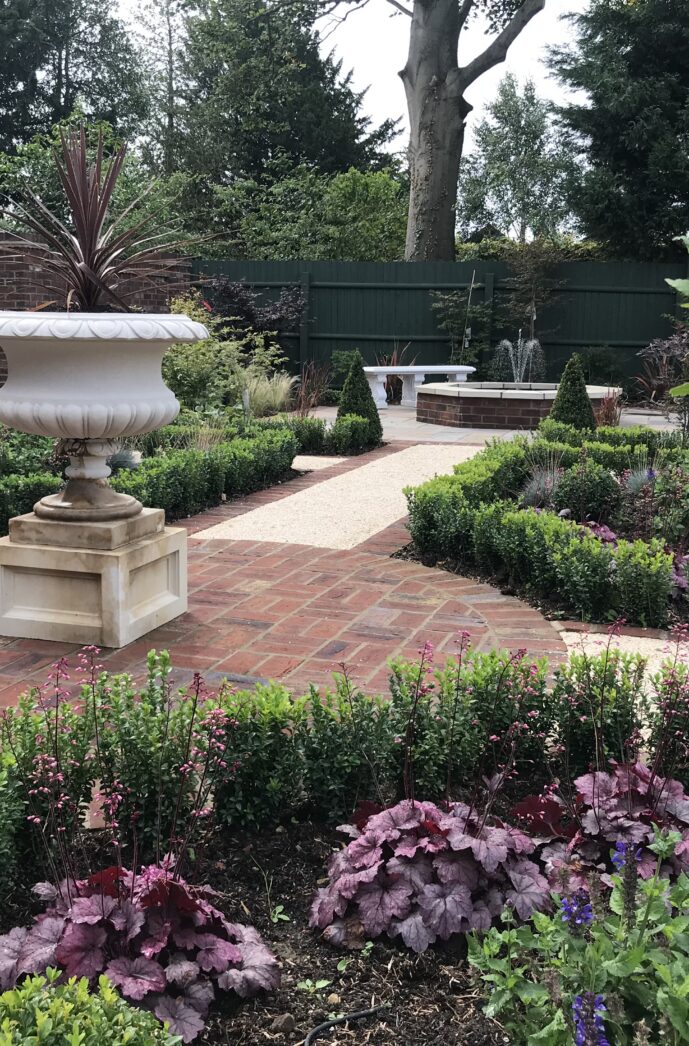 Traditional garden design